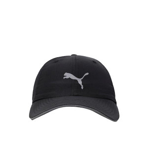 Unisex Black Solid Baseball Cap